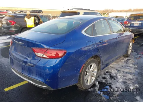 2015 Chrysler 200 Limited z USA, uszkodzony, nr VIN 1C3CCCAB5FN676806